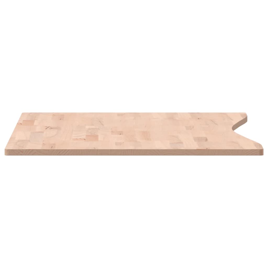 Επιφάνεια Εργασίας 100x(55-60)x1,5 εκ. από Μασίφ Ξύλο Οξιάς