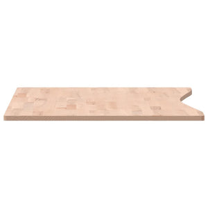 Επιφάνεια Εργασίας 100x(55-60)x1,5 εκ. από Μασίφ Ξύλο Οξιάς