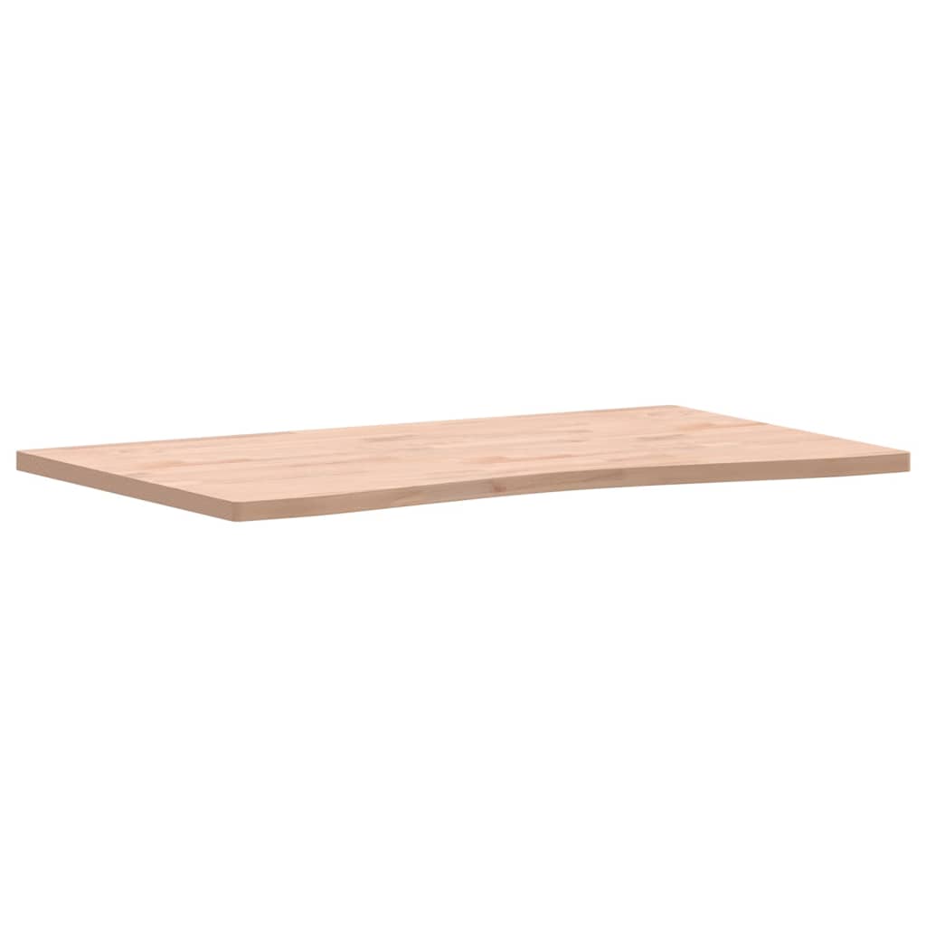 Επιφάνεια Εργασίας 100x(55-60)x2,5 εκ. από Μασίφ Ξύλο Οξιάς