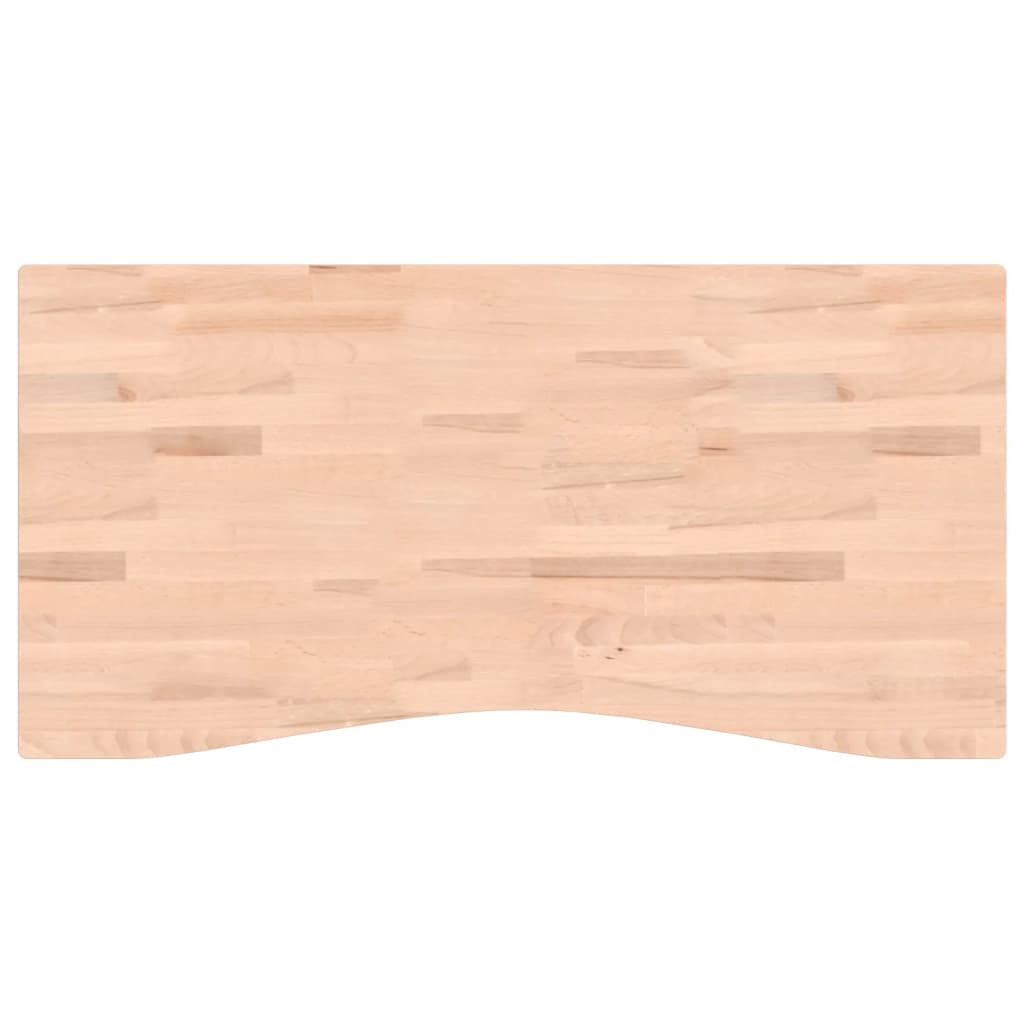 Επιφάνεια Εργασίας 110x(50-55)x4 εκ. από Μασίφ Ξύλο Οξιάς