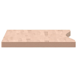 Επιφάνεια Εργασίας 110x(50-55)x4 εκ. από Μασίφ Ξύλο Οξιάς