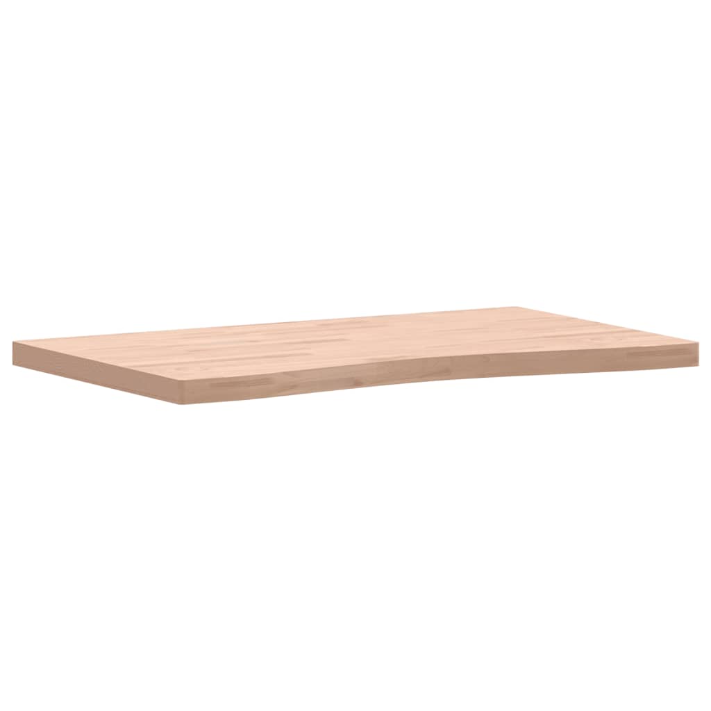 Επιφάνεια Εργασίας 100x(55-60)x4 εκ. από Μασίφ Ξύλο Οξιάς
