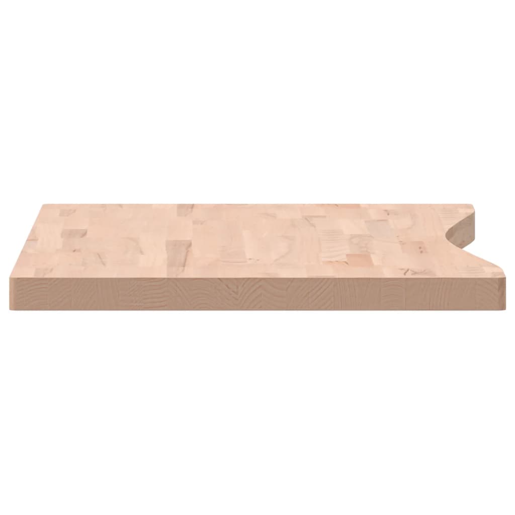 Επιφάνεια Εργασίας 100x(55-60)x4 εκ. από Μασίφ Ξύλο Οξιάς