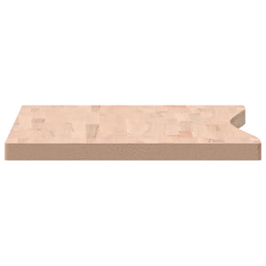 Επιφάνεια Εργασίας 100x(55-60)x4 εκ. από Μασίφ Ξύλο Οξιάς