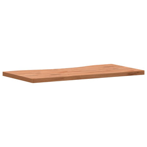 Επιφάνεια Εργασίας 80x(36-40)x2,5 εκ. από Μασίφ Ξύλο Οξιάς