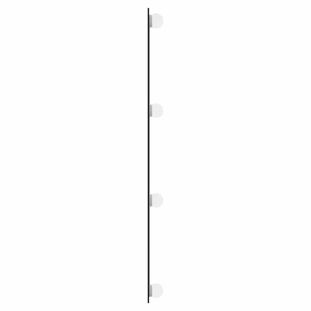 Καθρέφτης Τοίχου με LED Ορθογώνιος 30x80 εκ. Γυάλινος - Pakobazaar