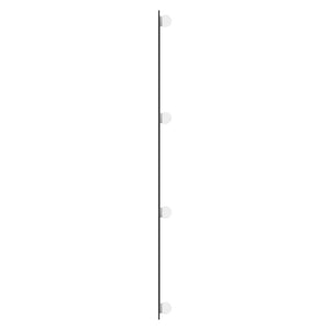 Καθρέφτης Τοίχου με LED Ορθογώνιος 450x100 εκ. Γυάλινος - Pakobazaar