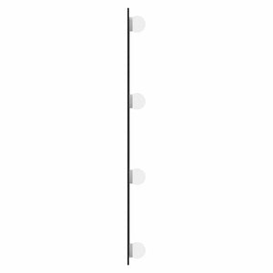 Καθρέφτης Τοίχου με LED Ορθογώνιος 50x80 εκ. Γυάλινος