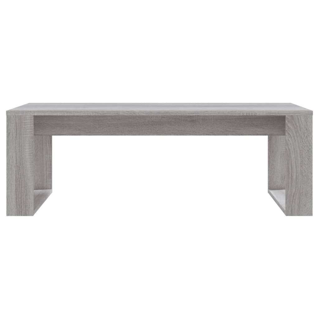 Τραπεζάκι Σαλονιού Γκρι Sonoma 102 x 50 x 35 εκ. Επεξεργ. Ξύλο