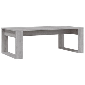 Τραπεζάκι Σαλονιού Γκρι Sonoma 102 x 50 x 35 εκ. Επεξεργ. Ξύλο
