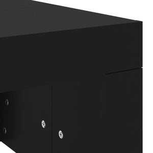 Τραπεζάκι Σαλονιού Μαύρο 102 x 50 x 36 εκ. Επεξεργασμένο Ξύλο - Pakobazaar