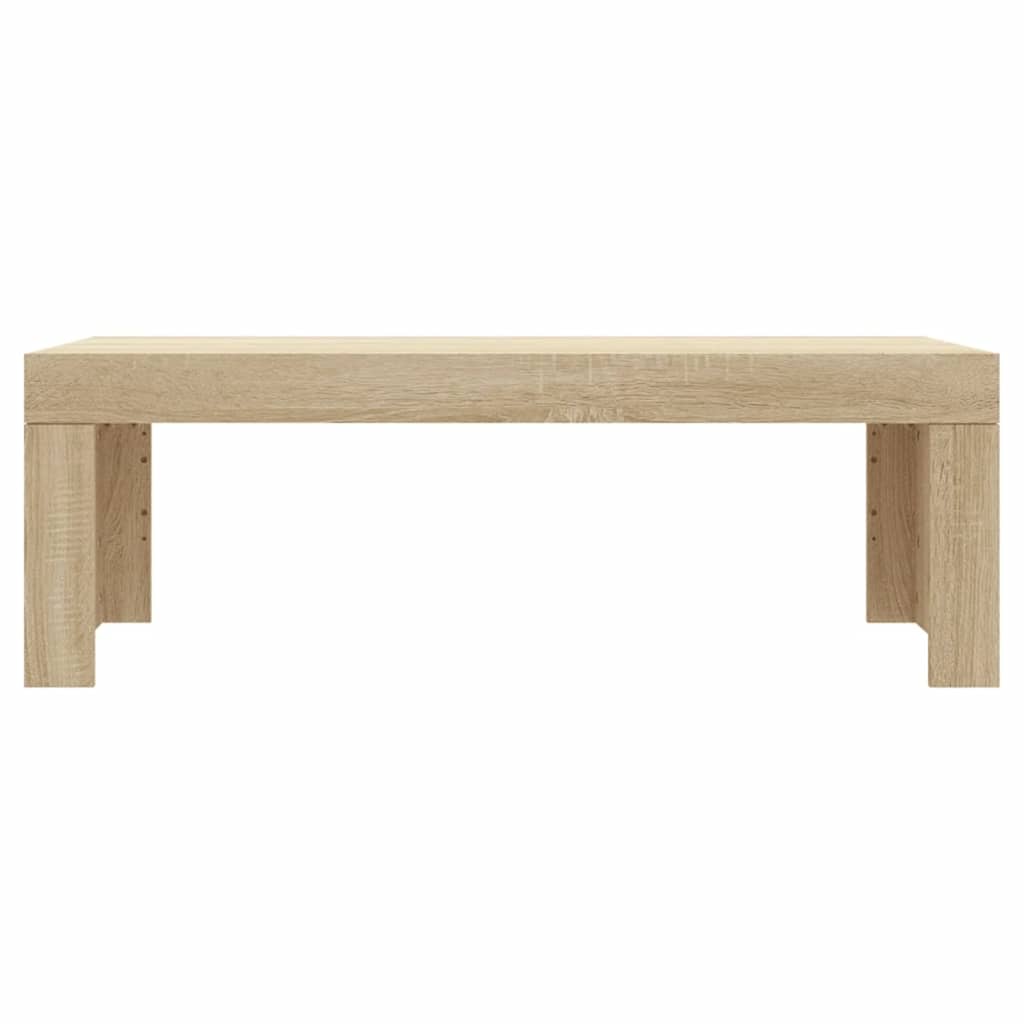 Τραπεζάκι Σαλονιού Sonoma Δρυς 102x50x36 εκ. Επεξεργασμένο Ξύλο