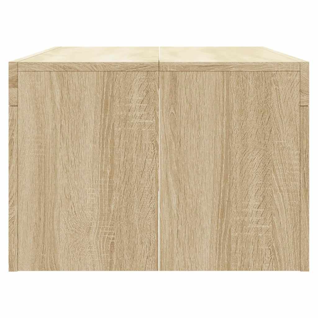 Τραπεζάκι Σαλονιού Sonoma Δρυς 102x50x36 εκ. Επεξεργασμένο Ξύλο