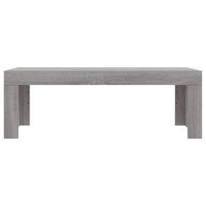 Τραπεζάκι Σαλονιού Γκρι Sonoma 102x50x36 εκ. Επεξεργασμένο Ξύλο - Pakobazaar