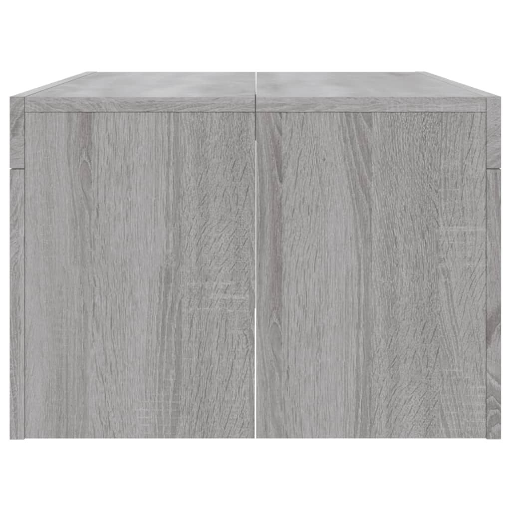 Τραπεζάκι Σαλονιού Γκρι Sonoma 102x50x36 εκ. Επεξεργασμένο Ξύλο - Pakobazaar