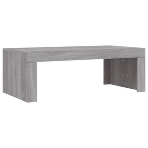 Τραπεζάκι Σαλονιού Γκρι Sonoma 102x50x36 εκ. Επεξεργασμένο Ξύλο - Pakobazaar