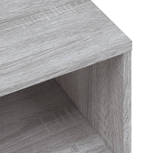 Έπιπλο Τηλεόρασης Γκρι Sonoma 120 x 34 x 37 εκ. από Επεξ. Ξύλο