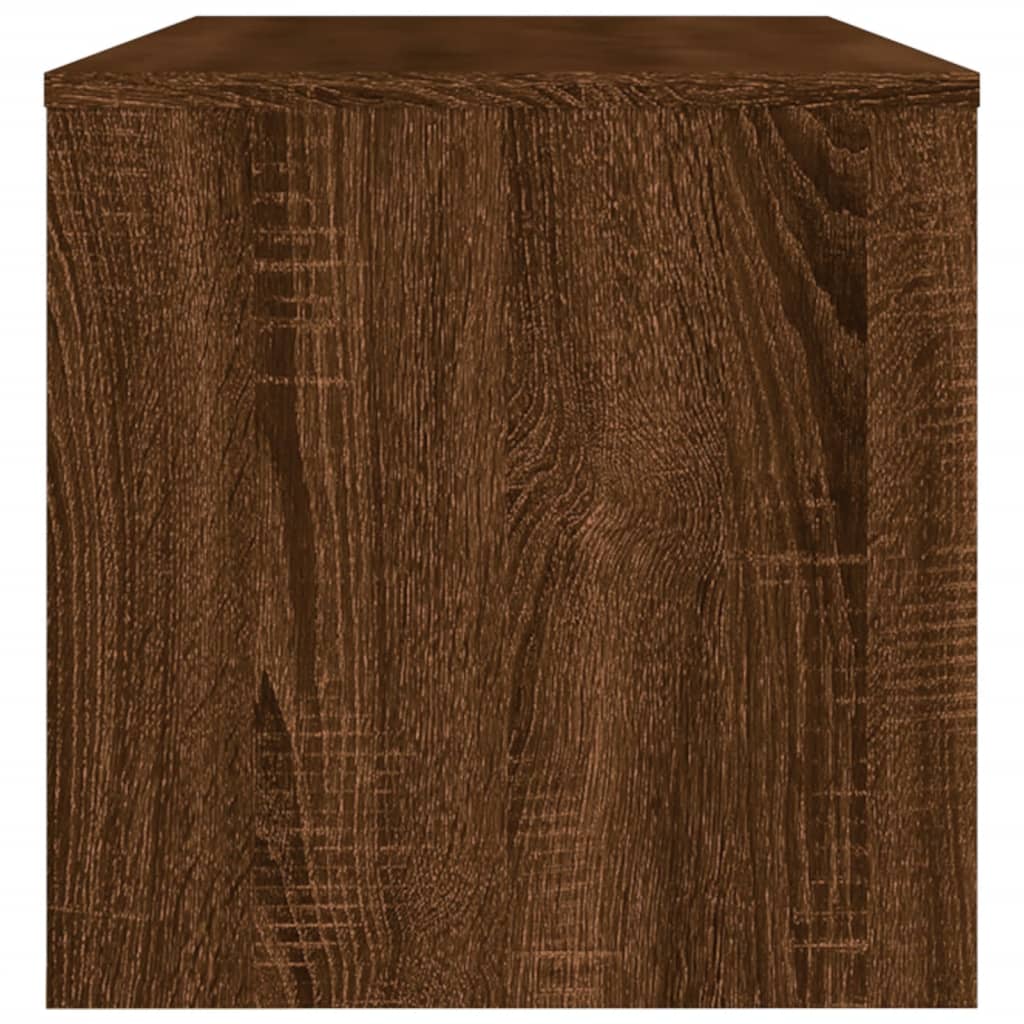 Έπιπλο Τηλεόρασης Καφέ Δρυς 120x34x37 εκ. Επεξ. Ξύλο - Pakobazaar