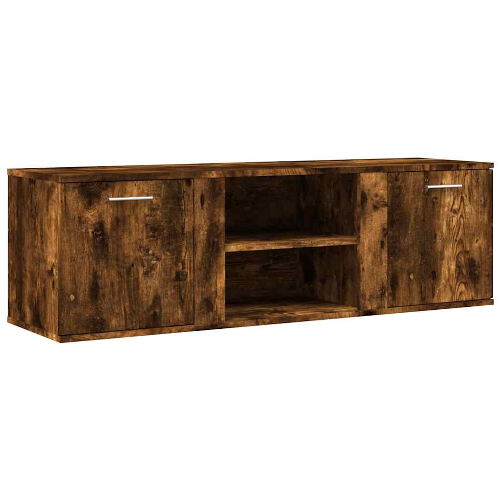 Έπιπλο Τηλεόρασης Καπνιστή Δρυς 120x34x37 εκ. Επεξ. Ξύλο - Pakobazaar