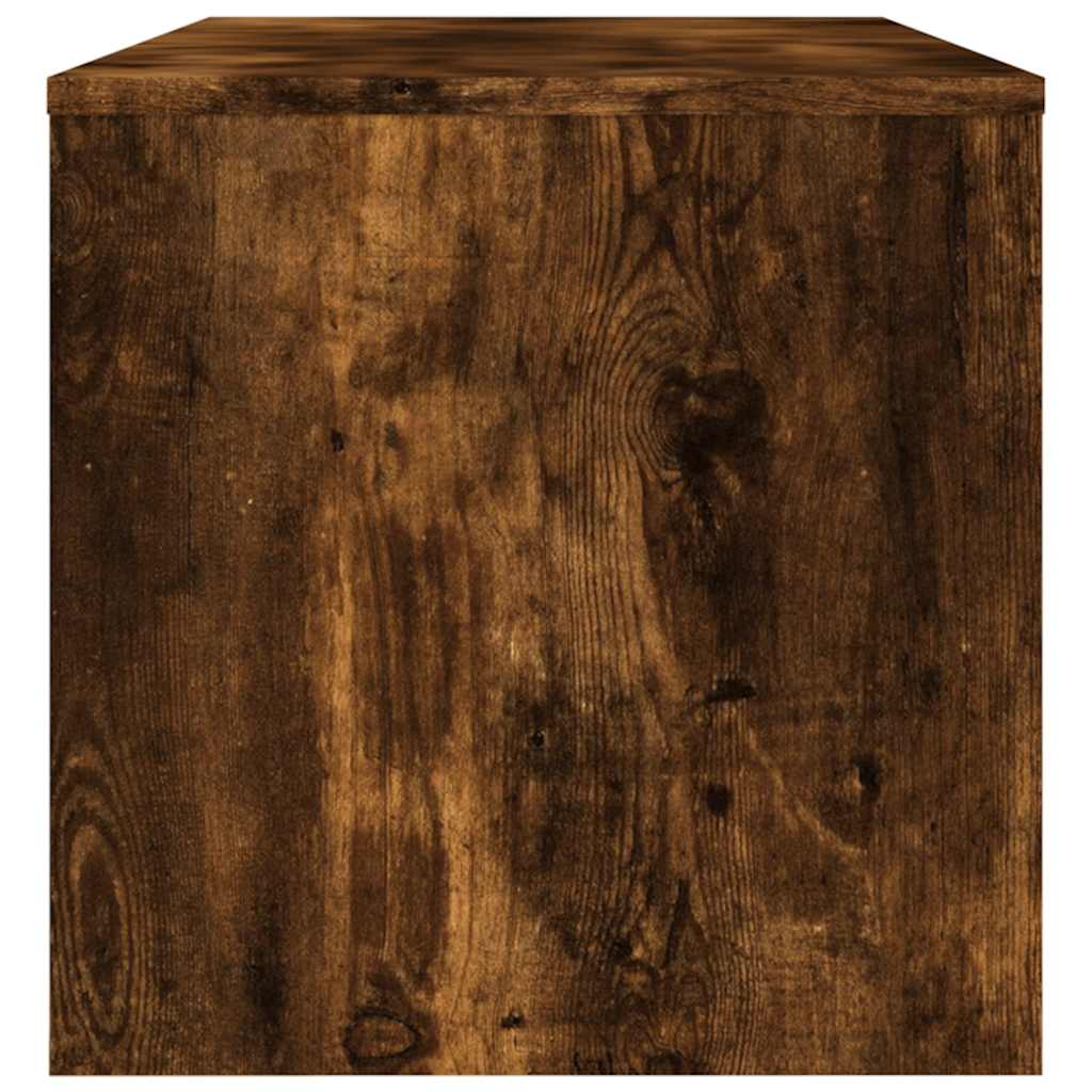 Έπιπλο Τηλεόρασης Καπνιστή Δρυς 120x34x37 εκ. Επεξ. Ξύλο - Pakobazaar