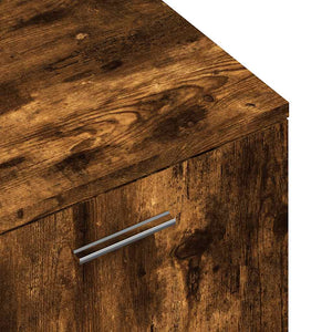 Έπιπλο Τηλεόρασης Καπνιστή Δρυς 120x34x37 εκ. Επεξ. Ξύλο - Pakobazaar
