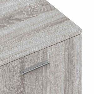 Έπιπλο Τηλεόρασης Γκρι Sonoma 120 x 34 x 37 εκ. από Επεξ. Ξύλο