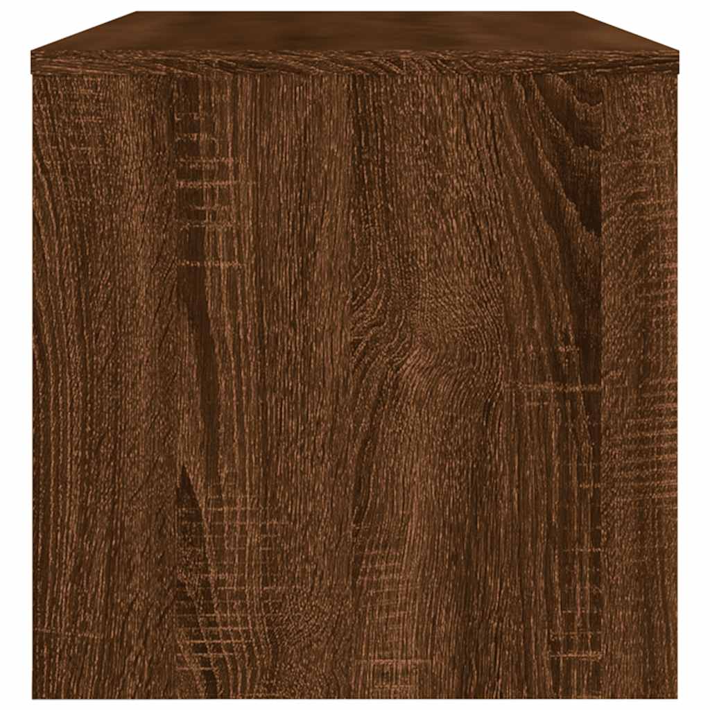 Έπιπλο Τηλεόρασης Καφέ Δρυς 120x34x37 εκ. Επεξ. Ξύλο