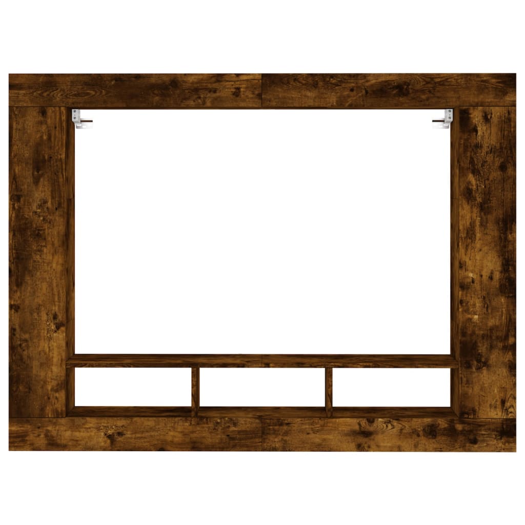Έπιπλο Τηλεόρασης Καπνιστή Δρυς 152x22x113 εκ. Επεξ. Ξύλο