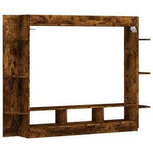 Έπιπλο Τηλεόρασης Καπνιστή Δρυς 152x22x113 εκ. Επεξ. Ξύλο