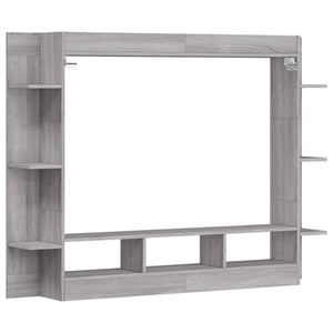 Έπιπλο Τηλεόρασης Γκρι Sonoma 152 x 22 x 113 εκ. Επεξεργ. Ξύλο - Pakobazaar