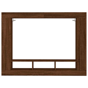 Έπιπλο Τηλεόρασης Καφέ Δρυς 152x22x113 εκ. Επεξ. Ξύλο