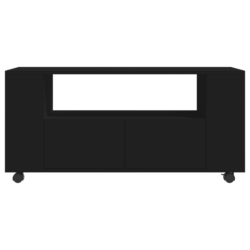 Έπιπλο Τηλεόρασης Μαύρο 102x34,5x43 εκ. Επεξεργασμένο Ξύλο