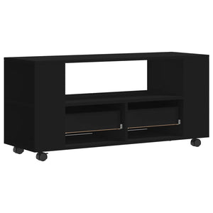 Έπιπλο Τηλεόρασης Μαύρο 102x34,5x43 εκ. Επεξεργασμένο Ξύλο