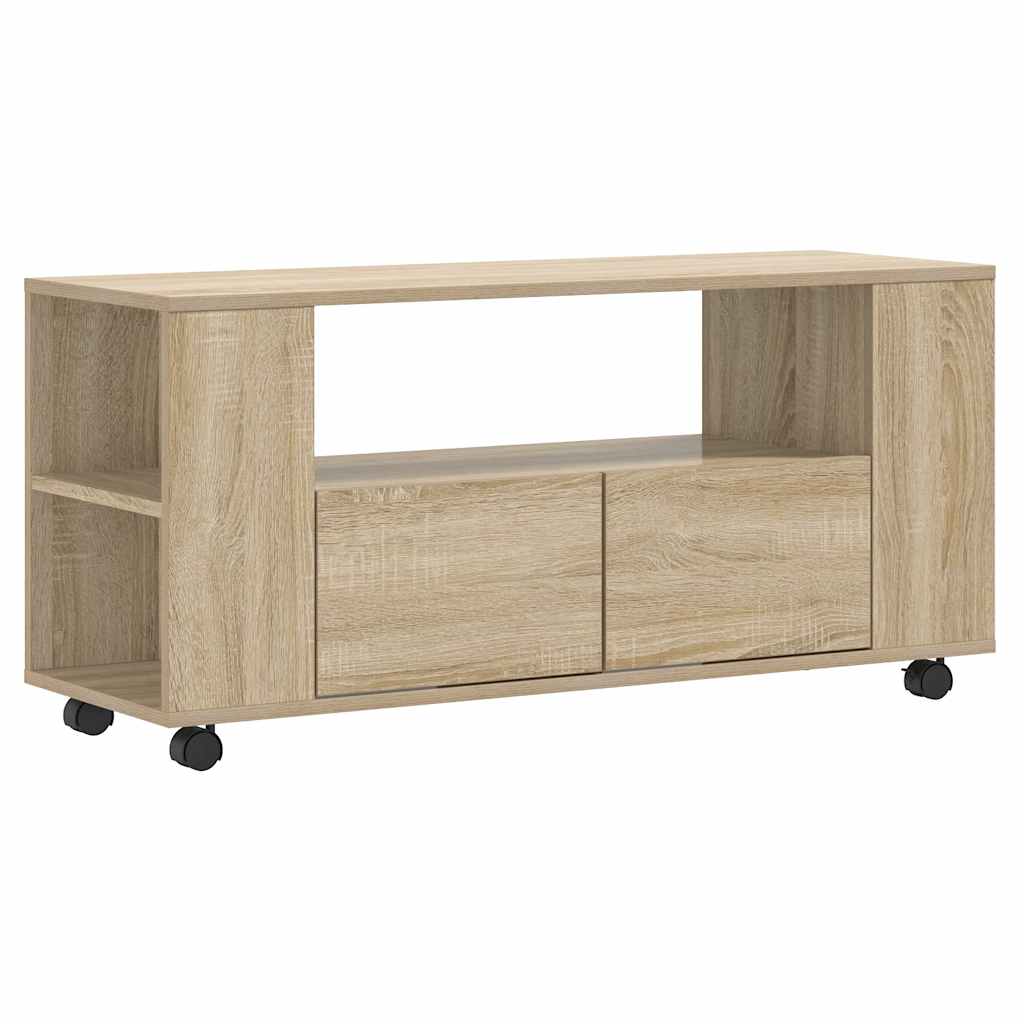 Έπιπλο Τηλεόρασης Sonoma Δρυς 102 x 34,5 x 43 εκ. Επεξ. Ξύλο