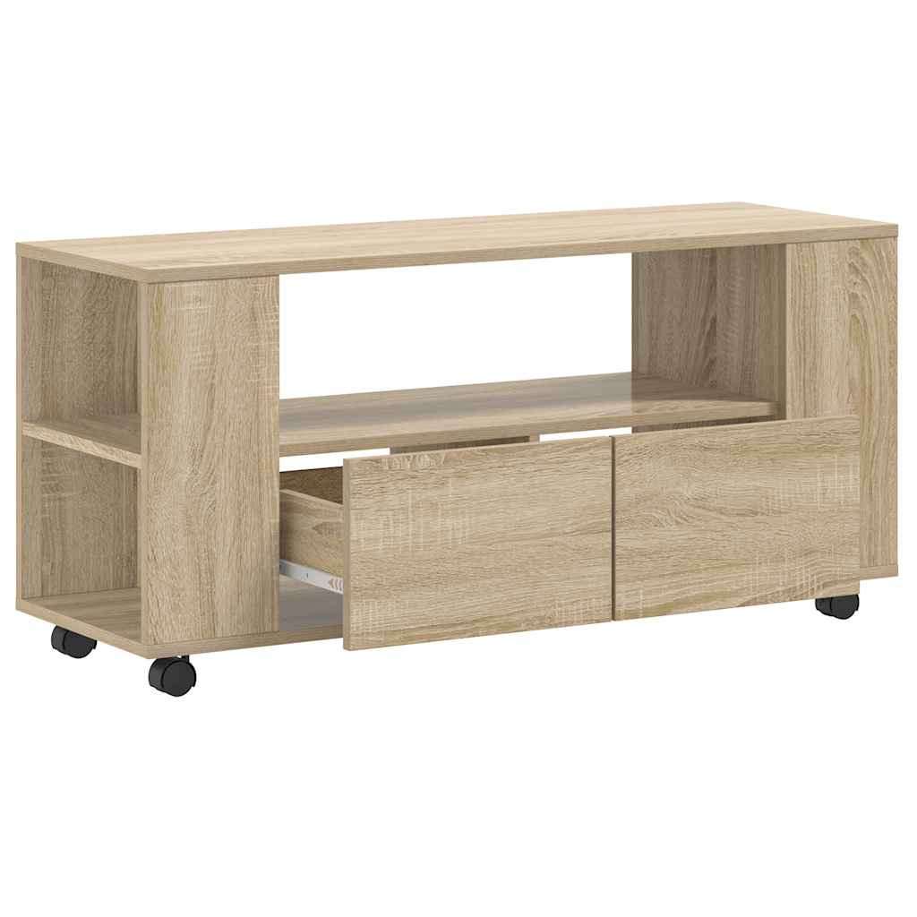 Έπιπλο Τηλεόρασης Sonoma Δρυς 102 x 34,5 x 43 εκ. Επεξ. Ξύλο