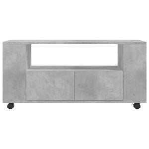 Έπιπλο Τηλεόρασης Γκρι Σκυρ. 102x34,5x43 εκ. Επεξ. Ξύλο