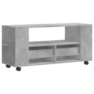 Έπιπλο Τηλεόρασης Γκρι Σκυρ. 102x34,5x43 εκ. Επεξ. Ξύλο