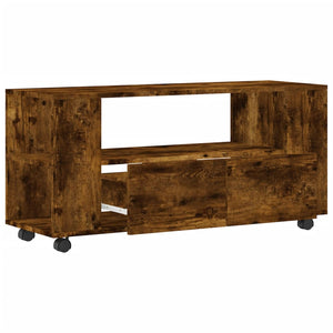 Έπιπλο Τηλεόρασης Καπνιστή Δρυς 102x34,5x43 εκ. Επεξ. Ξύλο