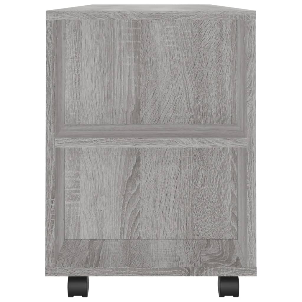 Έπιπλο Τηλεόρασης Γκρι Sonoma 102x34,5x43 εκ. από Επεξεργ. Ξύλο