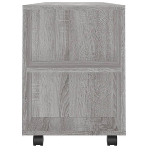 Έπιπλο Τηλεόρασης Γκρι Sonoma 102x34,5x43 εκ. από Επεξεργ. Ξύλο