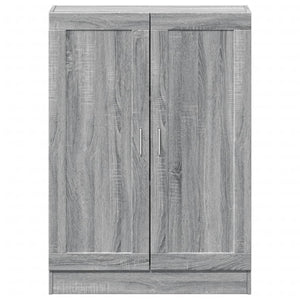 Βιβλιοθήκη Γκρι Sonoma 82,5 x 30,5 x 115 εκ. Επεξεργασμένο Ξύλο