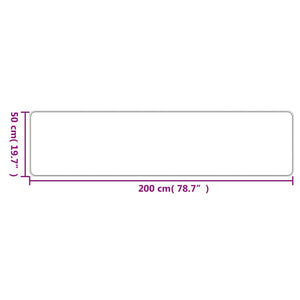 Χαλί Διάδρομος Εμφάνιση Σιζάλ Platina 50x200 εκ.