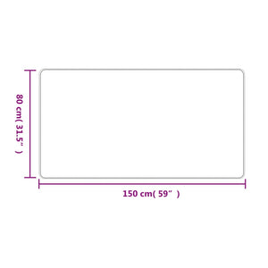 Χαλί Διάδρομος Εμφάνιση Σιζάλ Platina 80 x 150 εκ.