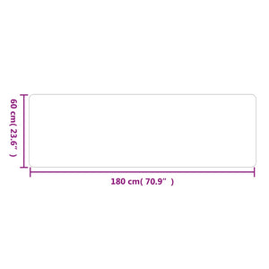 Χαλί Διάδρομος Ανθρακί 60 x 180 εκ. - Pakobazaar
