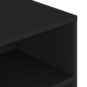 Τραπεζάκι Σαλονιού Μαύρο 90x55x42,5 εκ. Επεξεργασμένο Ξύλο