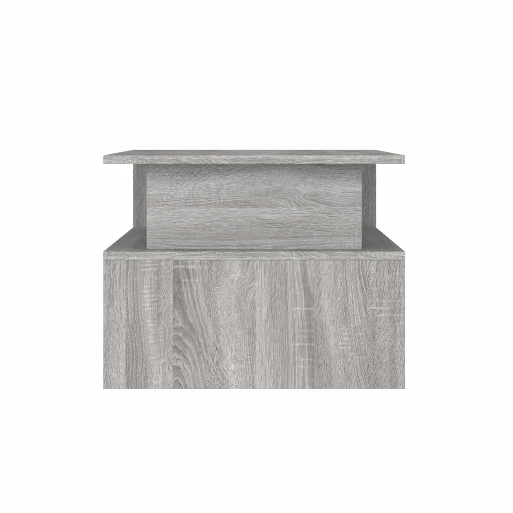 Τραπεζάκι Σαλονιού Γκρι Sonoma 90x55x42,5 εκ Επεξεργασμένο Ξύλο