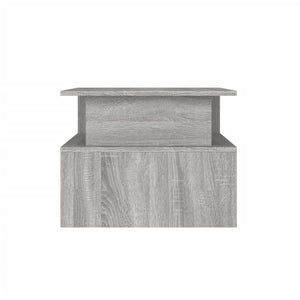 Τραπεζάκι Σαλονιού Γκρι Sonoma 90x55x42,5 εκ Επεξεργασμένο Ξύλο