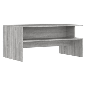 Τραπεζάκι Σαλονιού Γκρι Sonoma 90x55x42,5 εκ Επεξεργασμένο Ξύλο