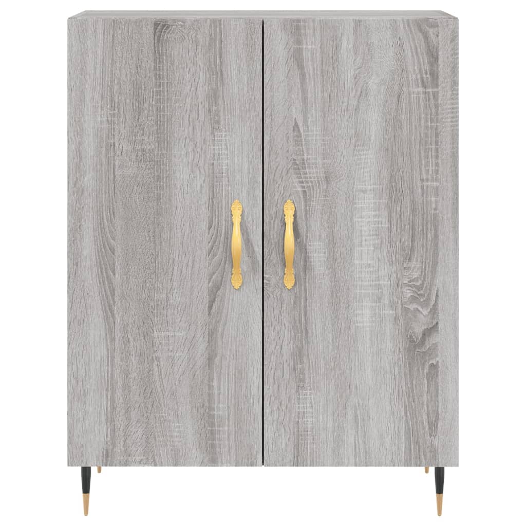 Ντουλάπι Γκρι Sonoma 69,5 x 34 x 180 εκ. Επεξεργασμένο Ξύλο