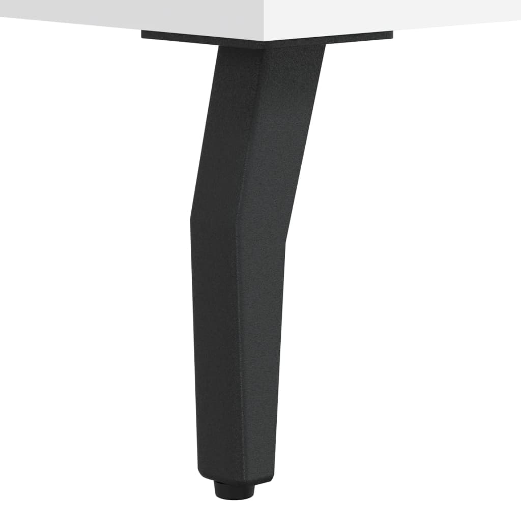 Ντουλάπι Λευκό 69,5x34x180 εκ. από Επεξεργασμένο Ξύλο